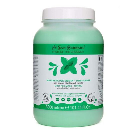 Iv San Bernard NEW Mint Mask, 3000 ml - Atjaunojoša maska jebkura tipa apmatojumam