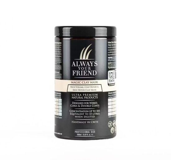 Always Your Friend Magic Clay Mask, 1000ml - spēcīgs dziedinošs un atjaunojošs māla krēms