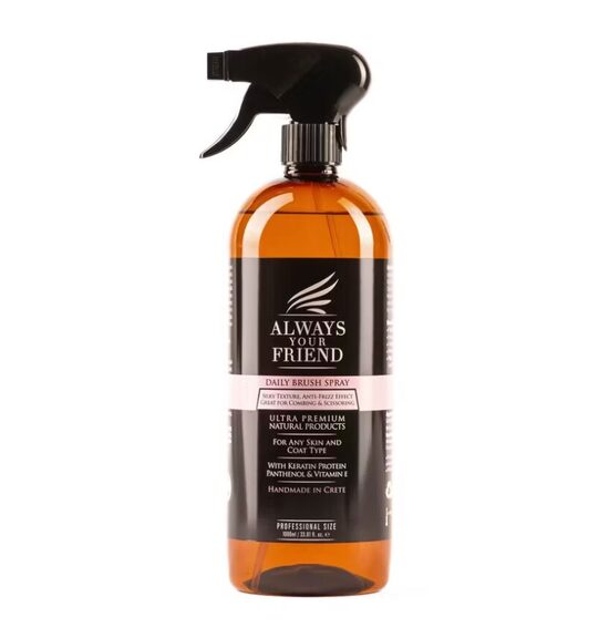 Always Your Friend Daily Brush Silky Texture Spray, 1000ml - Ikdienas kažoka izsmidzināmais līdzeklis ķemmēšanai 