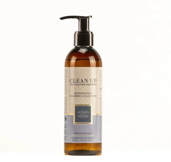 Always Your Friend Clean Up Shampoo Professional Line, 235ml – nodrošina dziļu un rūpīgu attīrīšanu
