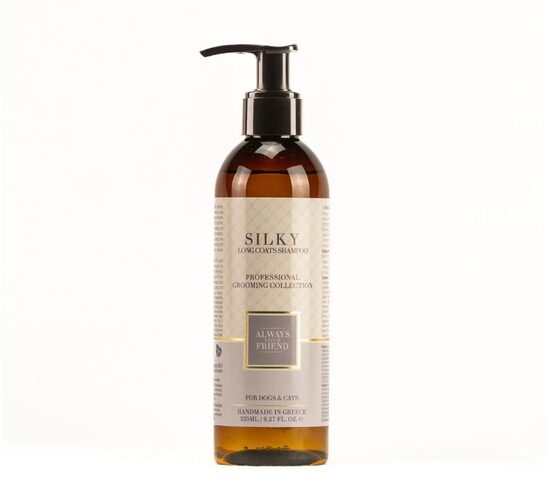 Always Your Friend Silky Shampoo Professional Line, 235ml - zīdains šampūns garspalvainām šķirnēm