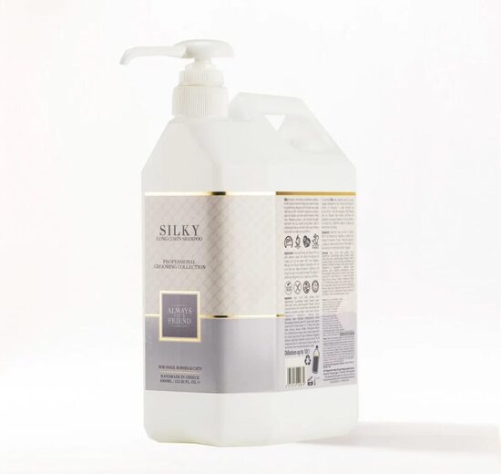 Always Your Friend Silky Shampoo Professional Line, 4000ml - zīdains šampūns garspalvainām šķirnēm