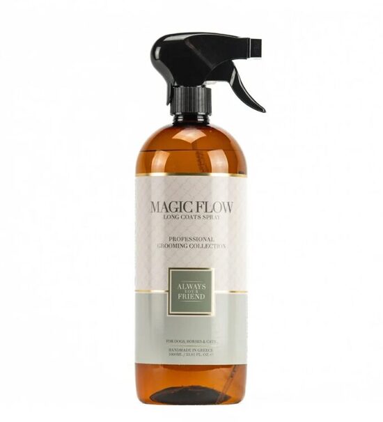 Always Your Friend Magic Flow Spray Professional Line, 1000ml – sprejs-kondicionieris gara un krītoša apmatojuma mitrināšanai un atjaunošanai