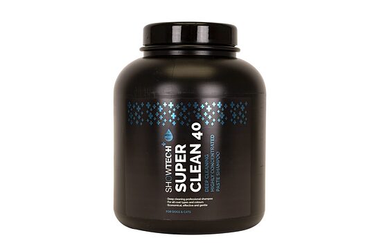 Show Tech+ Super Clean 40 Shampoo 4.5L - очищающий шампунь для кошек и собак 4.5л