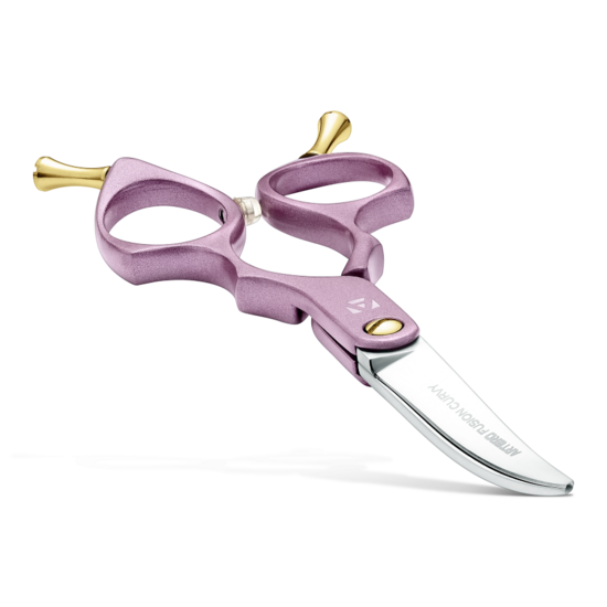 Artero Tijeras Fusion Curvy Scissors 6'' (15.2 cm) Pink - ножницы для стрижки в азиатском стиле, розовые