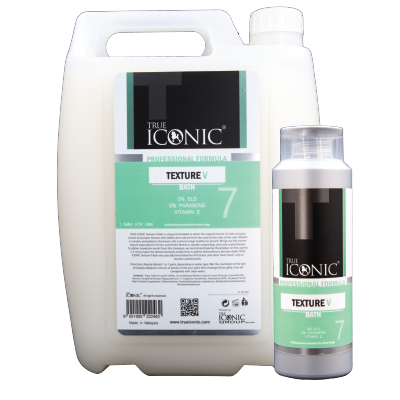 True Iconic Texture V Bath Shampoo, 400 ml