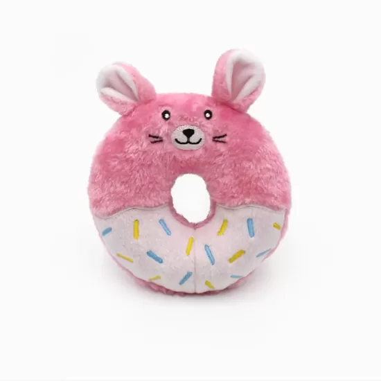 Zippy Paws Donutz Buddies - Bunny, 17 cm