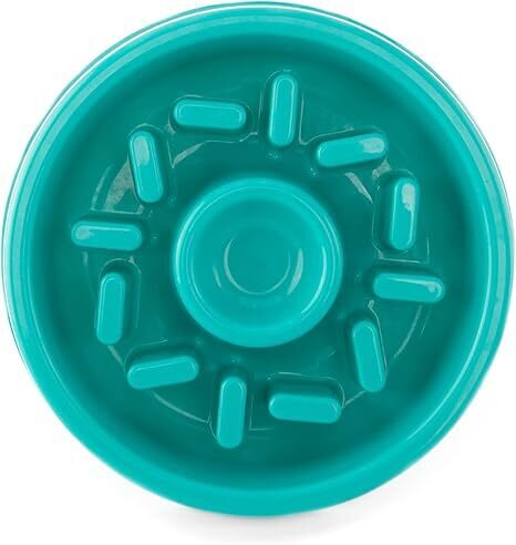 Zippy Paws Happy Bowls - Donut, 26cm x 26cm x 6cm