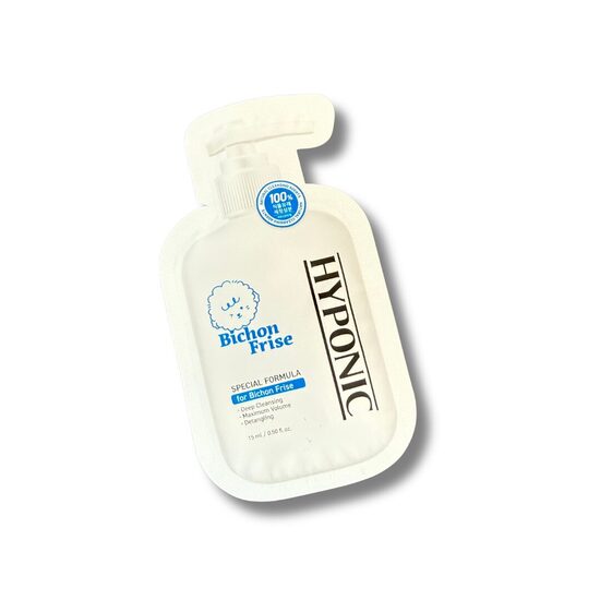 HYPONIC Shampoo (for Bichon Frise), 15ml - специализированный шампунь для бишонов