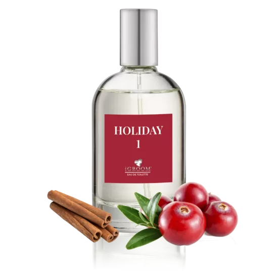 iGroom Holiday 1 Pet Perfume - Cinnamon & Cranberry, 100mL