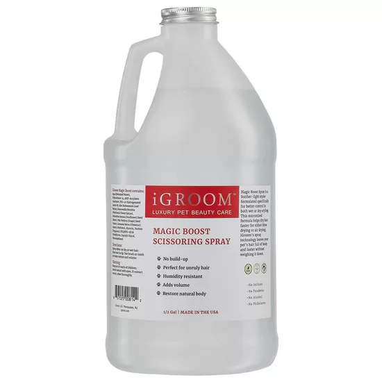 iGroom Magic Boost Scissoring Pet Spray, 1.89L 