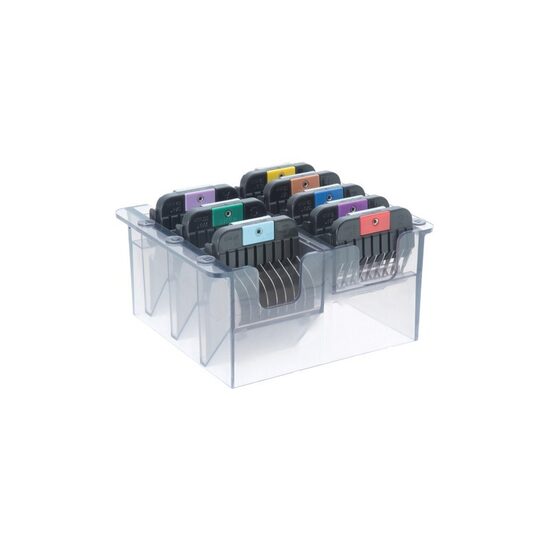 Wahl Snap-on Comb Set Metal Clipper Attachment 8 gab - metāla uzliku komplekts A5 standarta asmeņiem