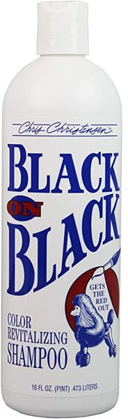 CHRIS CHRISTENSEN Black On Black Shampoo, 473ml - šampūns suņiem un kaķiem