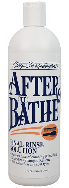 CHRIS CHRISTENSEN After U Bathe Final Rinse Solution - skalošanas līdzeklis suņiem un kaķiem 473ml