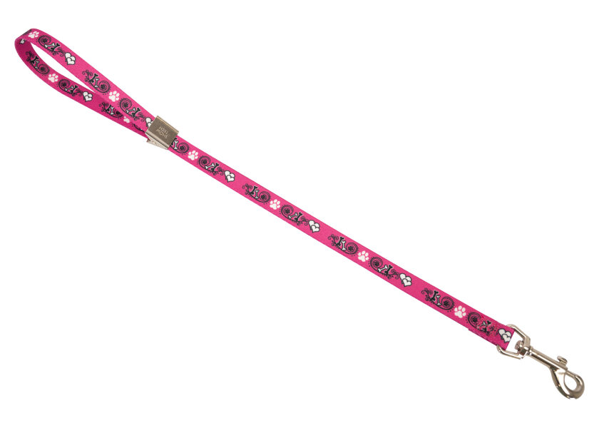 Show Tech Neilona cilpa grumingam ar ķepu apdruku - rozā, 55 x 1.5 cm 