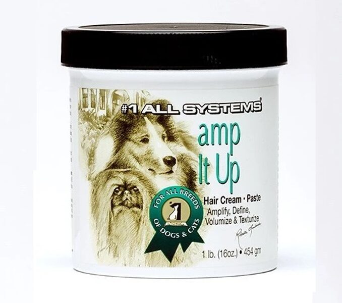#1 All Systems Amp It Up Hair Cream - Paste, 454 gr - придаёт шерсти энергию, контур, объём и текстуру