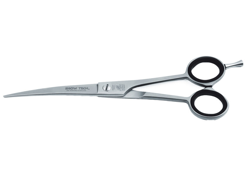 Šķēres grumeriem - Show Tech 17cm - 6 3/4" Curved Scissor - izliektās šķēres, 17 cm