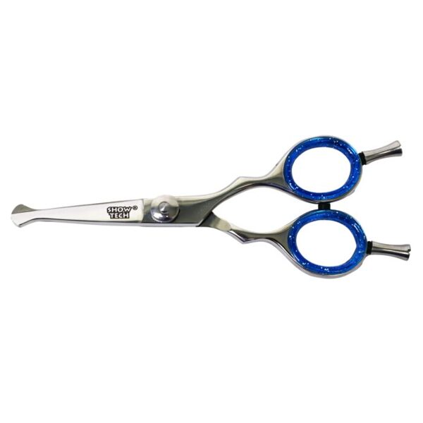 Show Tech Safety Scissor Straight 12 cm - 5" - маленькие прямые ножницы с закругленными концами, подходят для левшей