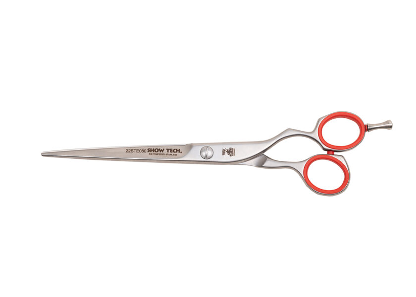 Show Tech Ergo Handle 19cm - 7,5" Straight Scissor - ergonomiskās taisnās šķēres 7.5" - 19 cm