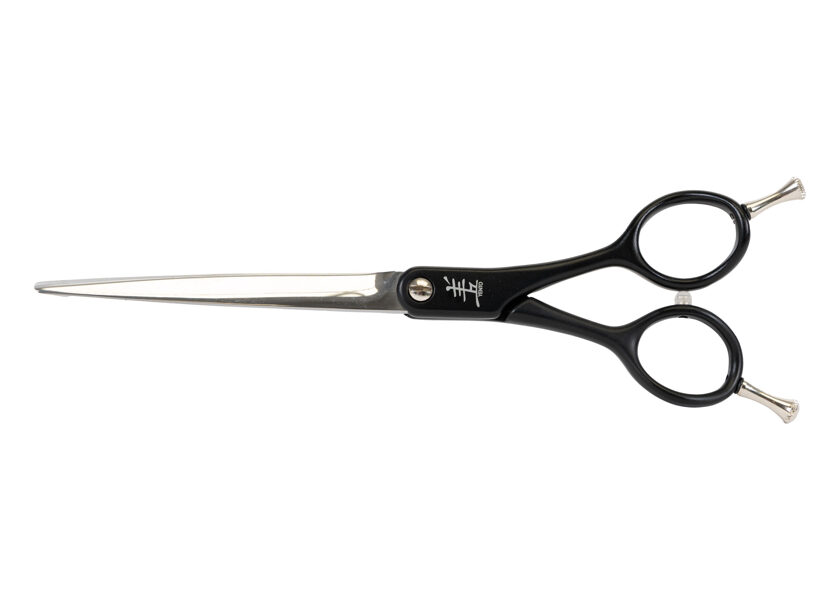 Yento Sparkle Series Straight Scissors Black 16,5 cm - 6,5" 