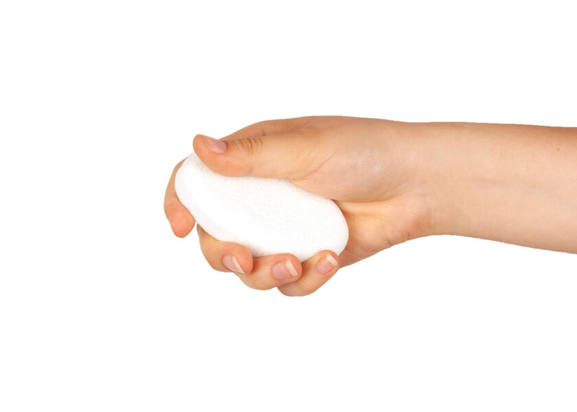 Show Tech Groom Stone Oval White 8,5x4,9x2cm