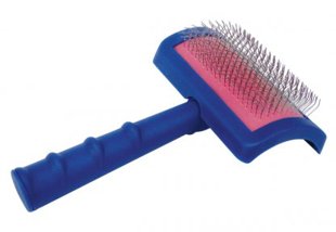 Show Tech Tuffer Than Tangles Regular Medium Slicker Brush - gari stingri sari