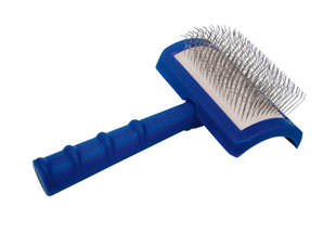Show Tech Tuffer Than Tangles Slicker Brush With Extra Long SOFT Pins For Dogs - экстра длинные мягкие зубчики