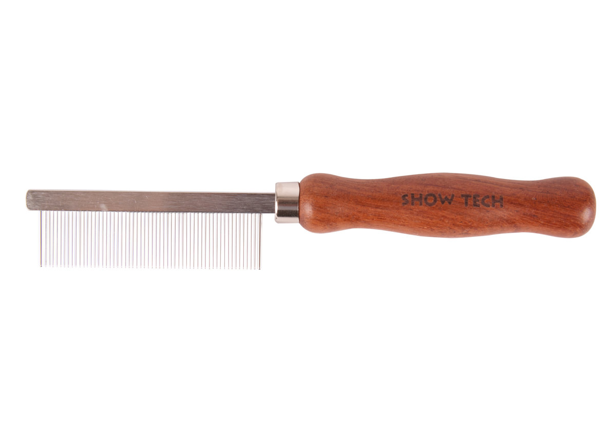 Show Tech Wooden Handle Comb Rosewood Comb - Fine, 18cm