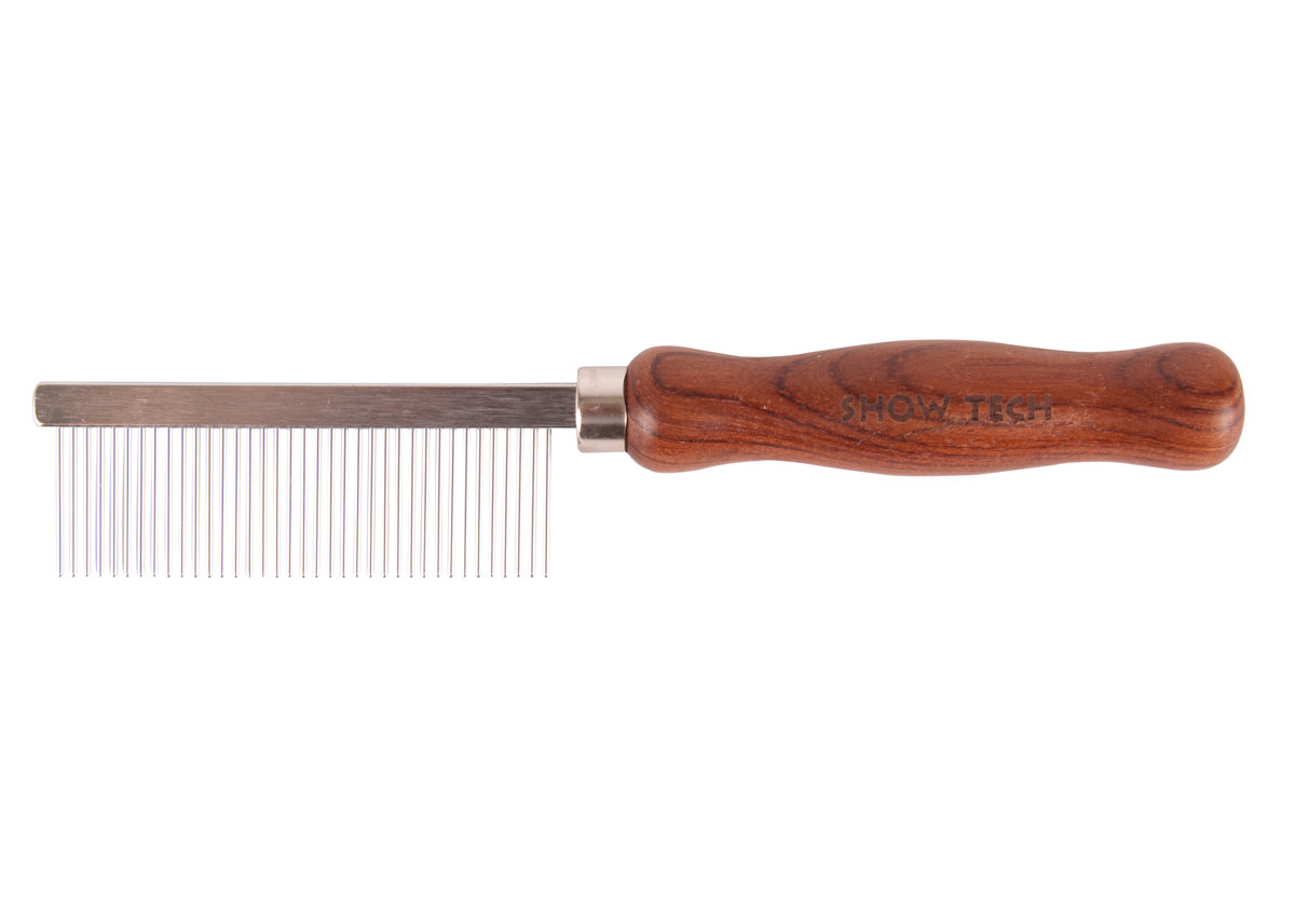 Show Tech Wooden Rosewood Handle Comb - Medium, 18cm