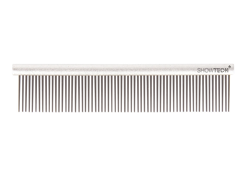 Show Tech + Featherlight Professional Comb Silver 11,5cm Comb