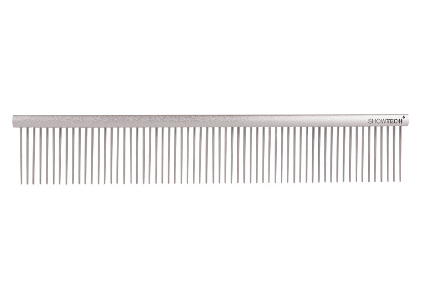 Show Tech + Featherlight Professional Comb Silver 25cm Comb