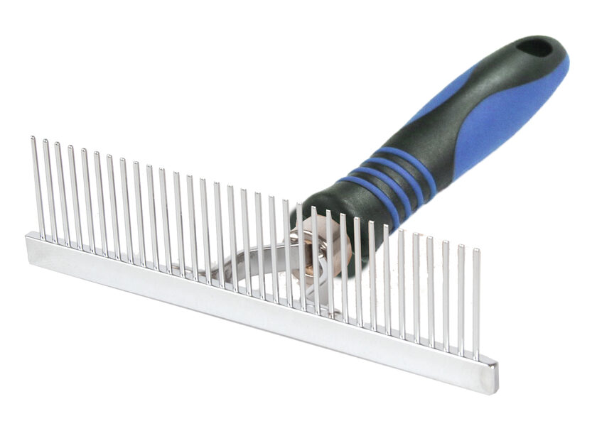 Show Tech Standard Rake Comb Medium Deshedding Tool For Dogs