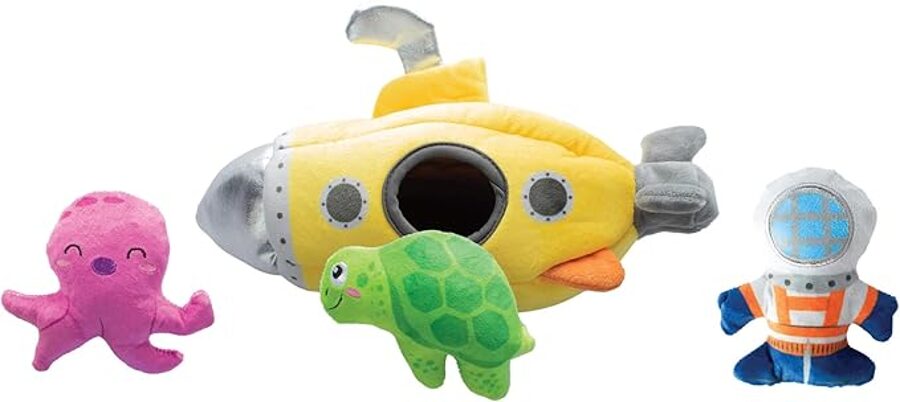 Fringe Studio Plush Dog Toy Set - Into The Deep