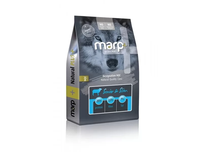 Marp Natural Plus - Senior and Slim - pilnvērtīga barība pieaugušajiem suņiem un senioriem, 2kg