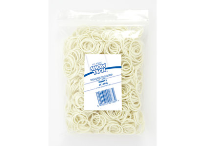 Show Tech Wrap Bands White - 1000 pcs - Wrapping Bands