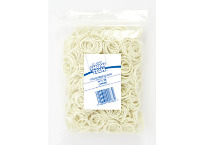 Show Tech Wrap Bands White - 100 pcs - Wrapping Bands