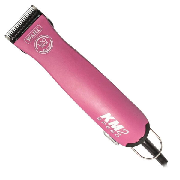 Wahl KM2 Speed Pink Limited Edition 45W - Profesionāls 2 ātrumu mājdzīvnieku matu griezējs ar asmeni Nr. 10 (1,8 mm) ierobežotā krāsā