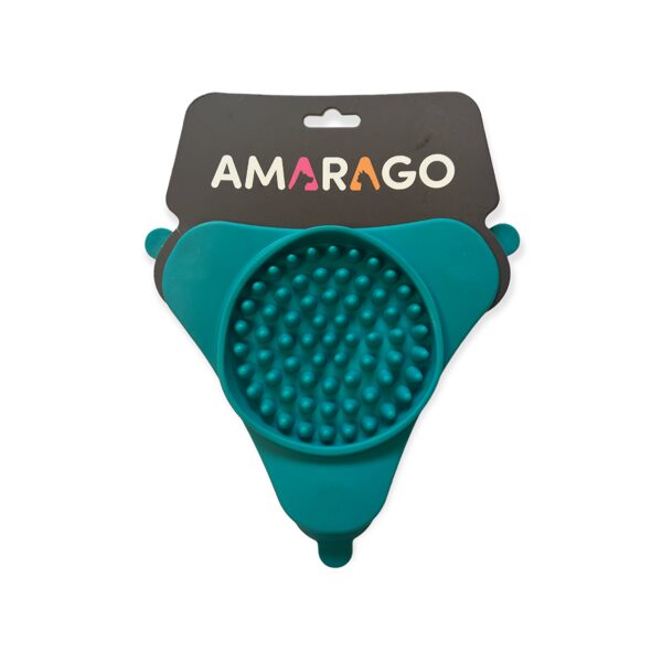 Amarago licking mat - turquoise