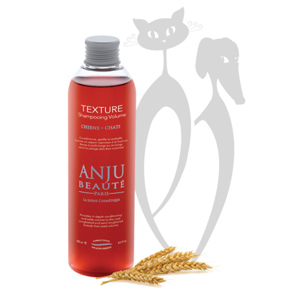 Anju Beaute Shampoo Texture, 250 ml - Nodrošina dziļu kondicionēšanu un piešķir apjomu spalvai