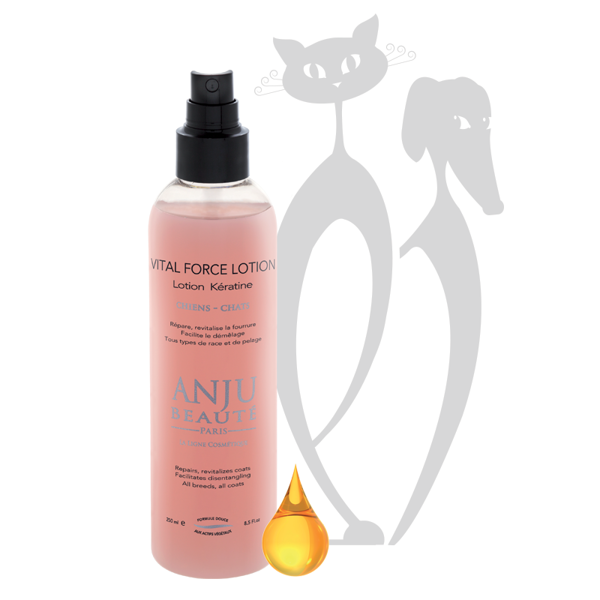 Anju Beaute Vital Force lotion spray, 150 ml - Восстанавливает, оживляет пальто. Облегчает распутывание колтунов