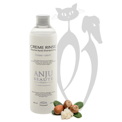 Anju Beaute After shampoo balm Crème Rinse, 250 ml - baro, atšķetina. Spīdošs un izlīdzinošs efekts