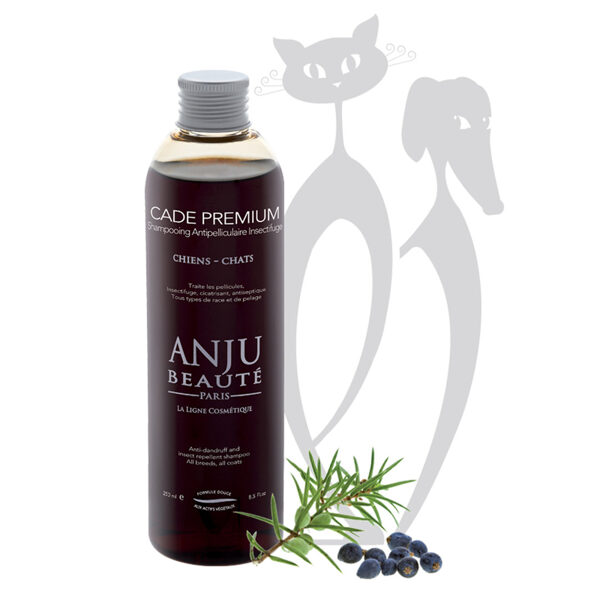 Anju Beaute Shampoo Cade Premium, 250 ml - antiseptisks šampūns, efektīvs pret blaugznām