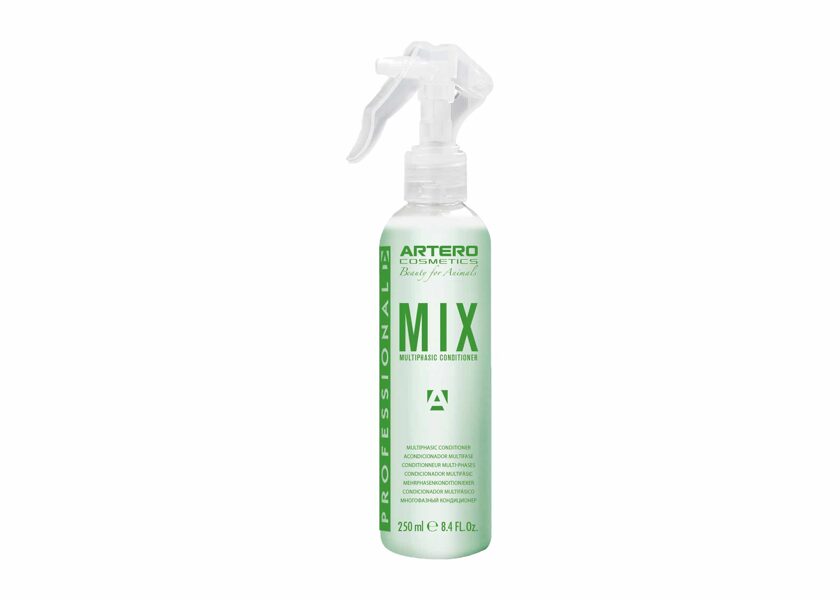Artero MIX Multiphasic Conditioner Spray, 250 ml - neskalojams kondicionieris ar antistatisku efektu, kas atvieglo ķemmēšanu