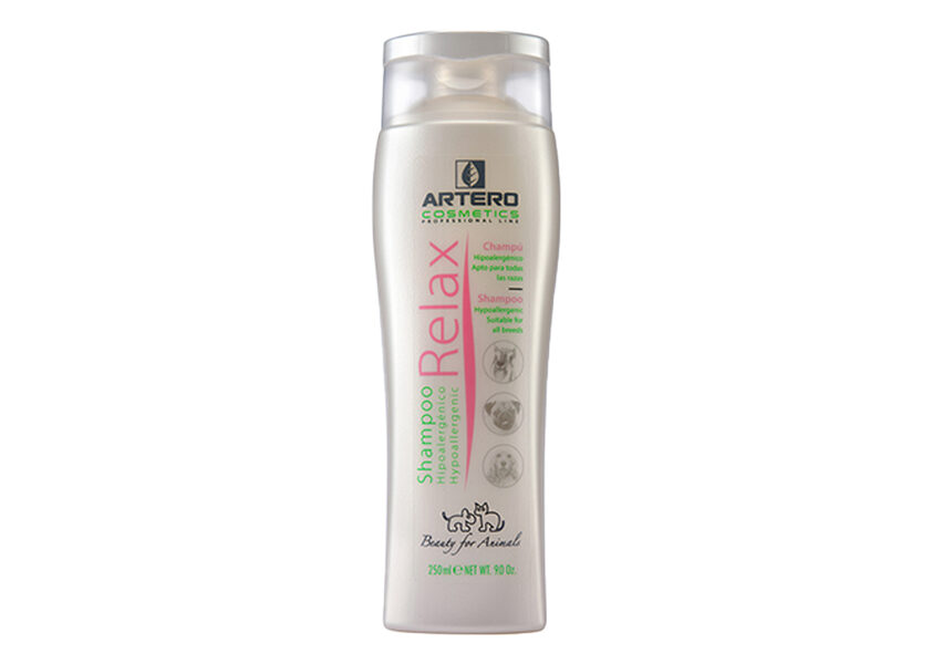 Artero Relax Shampoo, 250ml - гипоаллергенен и особенно подходит для чувствительной и нежной кожи