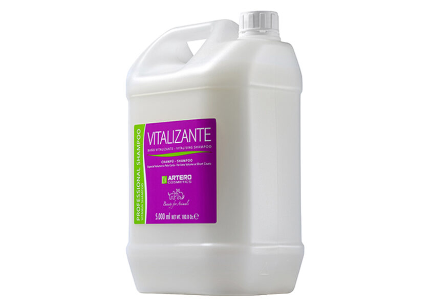 Artero Vitalizante Shampoo, 5000 ml - для пород с жесткой шерстью или для пород, которым требуется объем