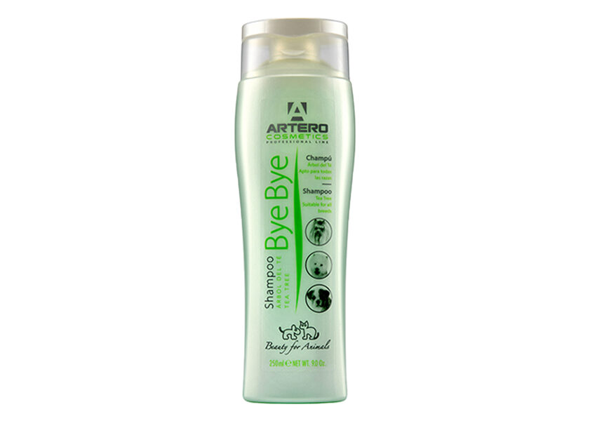 Artero Bye Bye Shampoo, 250 ml - repellent and anti-parasitic shampoo for both dogs and cats