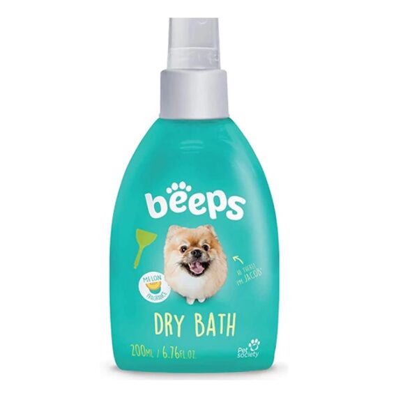 BEEPS Pet Care Dry Bath, 200 ml - sausā mazgāšana, kas neitralizē smakas