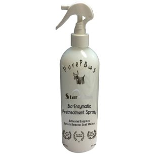 Pure Paws Bio-Enzymatic Pretreatment Spray, 473 ml - safely removes protein based stains,utilizing activated bio-enzymes