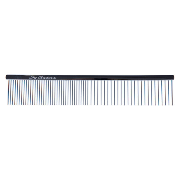 CHRIS CHRISTENSEN Fine Coarse Comb Greyhound-Style 7.5" - 19cm