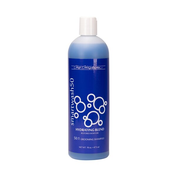 CHRIS CHRISTENSEN Smart Wash 50 Hydrating Blend Grooming Shampoo - šampūns suņiem un kaķiem 473ml